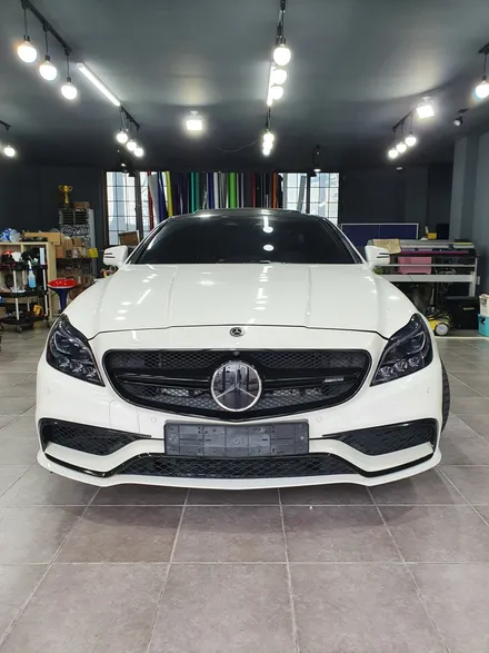 벤츠CLS63크롬죽이기/CLS63루프스킨/ / 순천 팔마5길