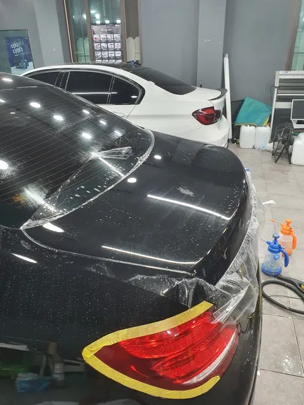 벤츠 e300 전체ppf ,생활보호 필름 시공완료! / 전남 순천