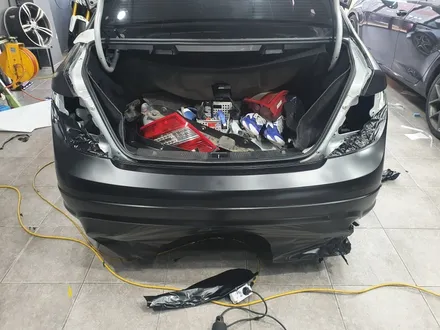 광양랩핑/순천랩핑/여수랩핑/벤츠c63amg/사틴블랙/전체랩핑시공완료 / 전남 순천