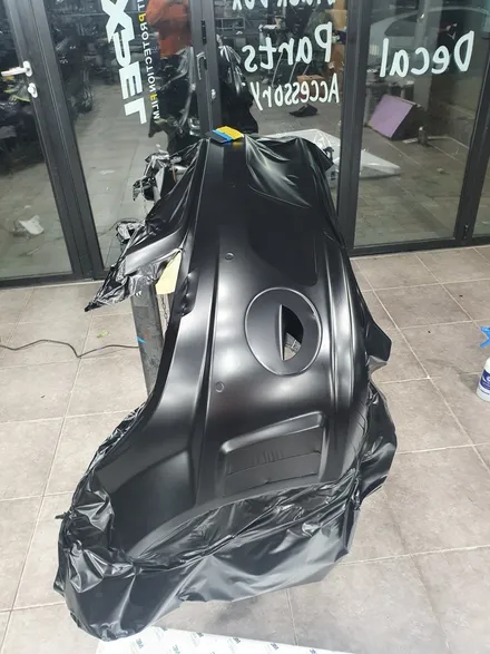 광양랩핑/순천랩핑/여수랩핑/벤츠c63amg/사틴블랙/전체랩핑시공완료 / 전남 순천