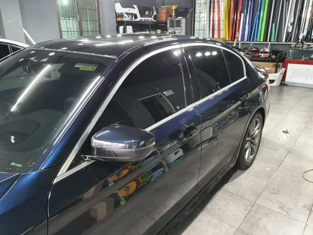 순천랩핑,순천부분랩핑,순천윈도우몰딩랩핑,bmw5윈도우몰딩크롬죽이기시공 / 전남 순천