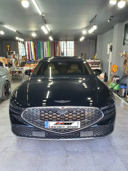 순천랩핑희아트 제네시스 G90 전체 블랙 PPF  Black PPF 전남PPF 순천PPF 광양PPF 여수PPF / 순천 팔마5길