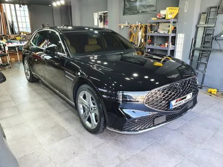 순천랩핑희아트 제네시스 G90 전체 블랙 PPF  Black PPF 전남PPF 순천PPF 광양PPF 여수PPF / 순천 팔마5길