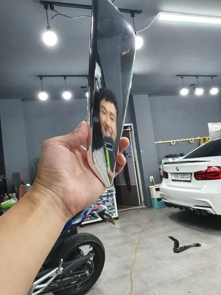 순천랩핑,순천바디킷,순천ppf,bmw5,g30프론트립,시공완료 / 전남 순천