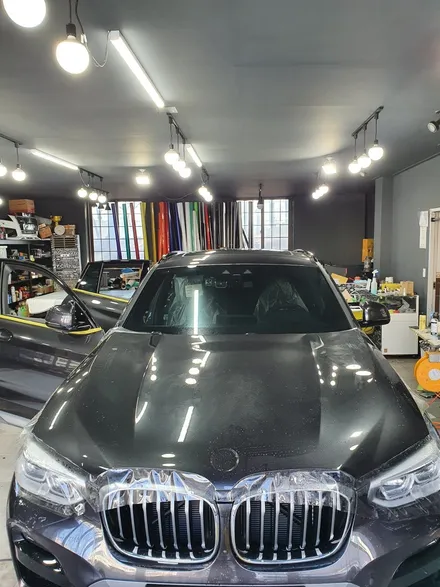 순천ppf/생활보호필름/신차패키지/bmw/x4m20i/본닛ppf 시공완료 / 전남 순천