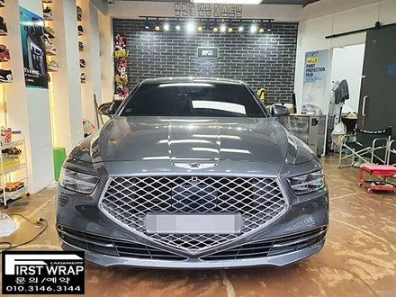 제네시스 G90 PPF 생활보호패키지 PPF랩핑 자동차보호필름 자동차PPF  도어컵 도어엣지 주유구 트렁크리드 시흥랩핑 목감랩핑 광명랩핑 안양랩핑 안산랩핑 송도랩핑 배곧랩핑 / 안산 단원 초지동
