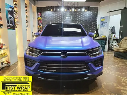 쌍용자동차 뷰티풀코란도 전체랩핑 3M2080 사틴풀립 글래이셜 프로스트카멜레온랩핑 3M2080 블랙유광루프스킨 시흥랩핑 목감랩핑 광명랩핑 안양랩핑 안산랩핑 배곧랩핑 송도랩핑 / 안산 단원 초지동