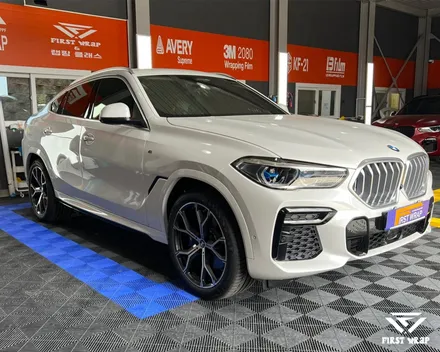 BMW X6 무광 PPF 전체 시공, 화이트에 깊이를 더하다 / 안산, 시흥, 부천