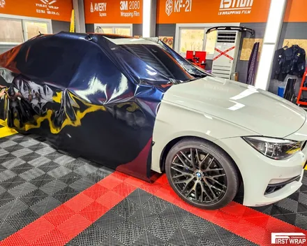 BMW 3GT 차랩핑, 무드 좋은 미드나잇블루 전체 시공 / 안산, 시흥, 부천