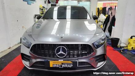 안산 랩핑 잘하는집 벤츠 A35 AMG 전체랩핑 시공 / 안산 단원 초지동