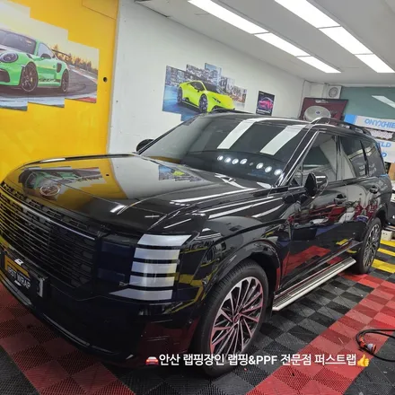 안산랩핑 펠리세이드 블랙잉크 크롬죽이기 시공 후기 / 안산 단원 초지동
