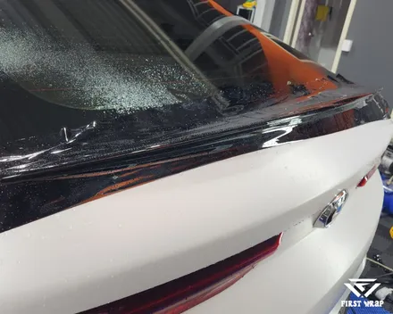 BMW X6 무광 PPF 전체 시공, 화이트에 깊이를 더하다 / 안산, 시흥, 부천