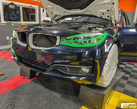 BMW 3GT 차랩핑, 무드 좋은 미드나잇블루 전체 시공 / 안산, 시흥, 부천