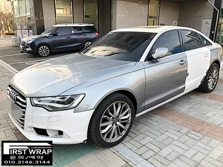 아우디a6 차량전체랩핑제거 뿌리는랩핑전체제거 (목감랩핑 광명랩핑 시흥랩핑 송도랩핑 배곧랩핑 안양랩핑) 퍼스트랩 / 안산 단원 초지동