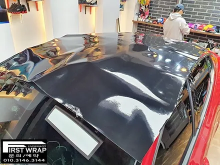 스팅어 루프스킨 포인트랩핑 루프스킨랩핑 3M2080 블랙유광루프스킨 목감랩핑 시흥랩핑 광명랩핑 안양랩핑 안산랩핑 송도랩핑 배곧랩핑 퍼스트랩카스킨 루프스킨맛집 / 안산 단원 초지동