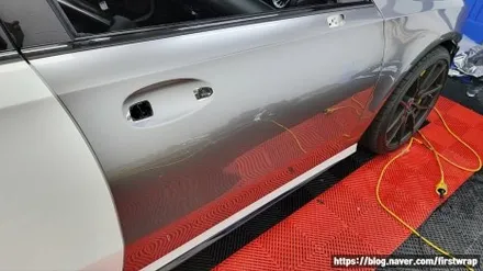 안산 랩핑 잘하는집 벤츠 A35 AMG 전체랩핑 시공 / 안산 단원 초지동