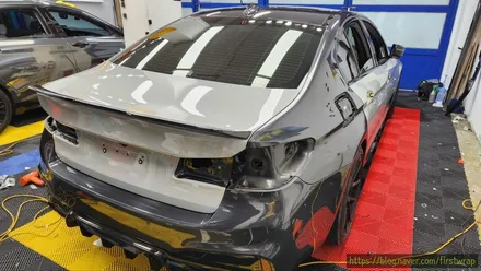 자동차 랩핑 장점과 사례 그리고 안산 퍼스트랩 BMW시공 / 안산 단원 초지동