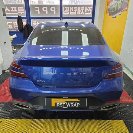안산PPF 안산랩핑 G70 3M2080 사틴 다크 그레이 완벽 시공! / 안산 단원 초지동