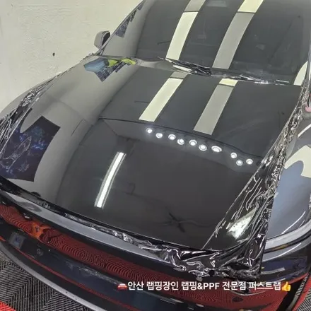 안산랩핑 추천, 테슬라 쥬니퍼 전체 오토벨벳 블랙 하이그로시 랩핑으로 프리미엄 완성! / 안산 단원 초지동