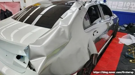 안산 랩핑 잘하는집 벤츠 A35 AMG 전체랩핑 시공 / 안산 단원 초지동