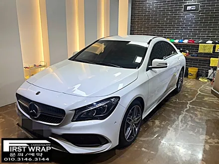 벤츠 CLA 루프스킨 포인트랩핑 시공 (목감랩핑 광명랩핑 송도랩핑 배곧랩핑 시흥랩핑 안양랩핑 -퍼스트랩) / 안산 단원 초지동