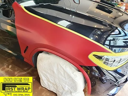 BMW X4M 3M2080 뱀파이어레드 전체랩핑 사틴랩핑 목감랩핑 시흥랩핑 광명랩핑 안양랩핑 안산랩핑 송도랩핑 배곧랩핑 퍼스트랩카스킨 / 안산 단원 초지동
