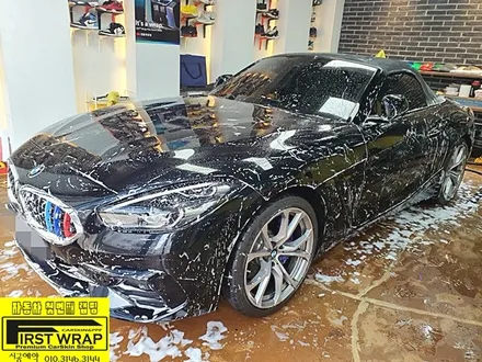 BMW신형Z4 20i 사틴옐로우전체랩핑 시흥랩핑 목감랩핑 광명랩핑 안양랩핑 안산랩핑 송도랩핑 배곧랩핑 일산랩핑 퍼스트랩카스킨 / 안산 단원 초지동