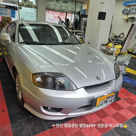 투스카니 전체랩핑 오토벨벳 리퀴드 챔피온핑크로 완성한 감성튜닝 / 안산 단원 초지동