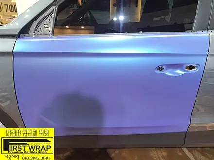 쌍용자동차 뷰티풀코란도 전체랩핑 3M2080 사틴풀립 글래이셜 프로스트카멜레온랩핑 3M2080 블랙유광루프스킨 시흥랩핑 목감랩핑 광명랩핑 안양랩핑 안산랩핑 배곧랩핑 송도랩핑 / 안산 단원 초지동