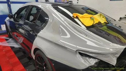 자동차 랩핑 장점과 사례 그리고 안산 퍼스트랩 BMW시공 / 안산 단원 초지동