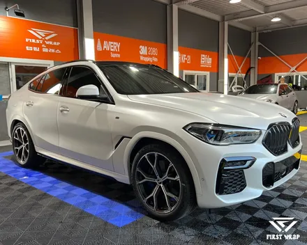 BMW X6 무광 PPF 전체 시공, 화이트에 깊이를 더하다 / 안산, 시흥, 부천