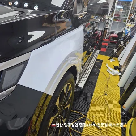 카니발 하이리무진, 안산PPF 투톤 화이트 하이그로시 랩핑으로 완벽 변신 / 안산 단원 초지동