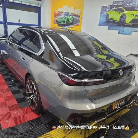 안산PPF·안산랩핑 BMW 740i 블랙 PPF 투톤 시공 디테일 정리 / 안산 단원 초지동