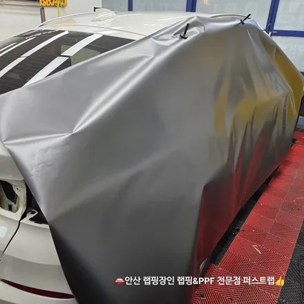 BMW X4 3M 2080 사틴 다크그레이 전체랩핑 안산PPF 전문 시공기 / 안산 단원 초지동