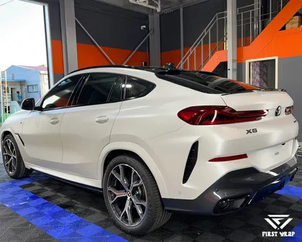 BMW X6 무광 PPF 전체 시공, 화이트에 깊이를 더하다 / 안산, 시흥, 부천