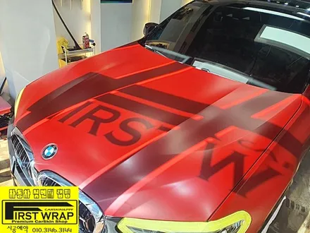BMW X4M 3M2080 뱀파이어레드 전체랩핑 사틴랩핑 목감랩핑 시흥랩핑 광명랩핑 안양랩핑 안산랩핑 송도랩핑 배곧랩핑 퍼스트랩카스킨 / 안산 단원 초지동