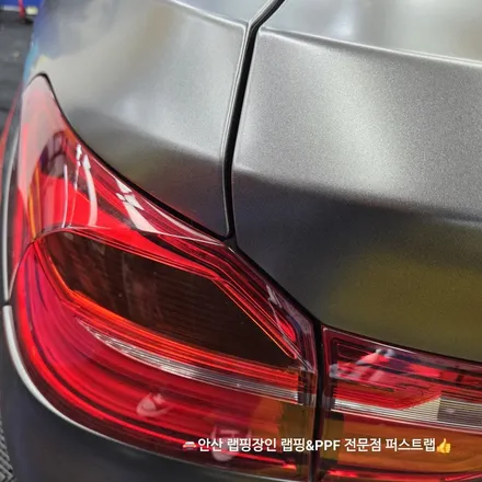 BMW X4 3M 2080 사틴 다크그레이 전체랩핑 안산PPF 전문 시공기 / 안산 단원 초지동