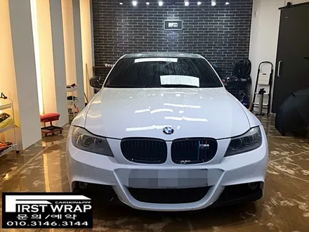 BMW E90 320d M데칼 포인트랩핑 (광명랩핑 목감랩핑 안양랩핑 시흥랩핑 - 퍼스트랩) / 안산 단원 초지동
