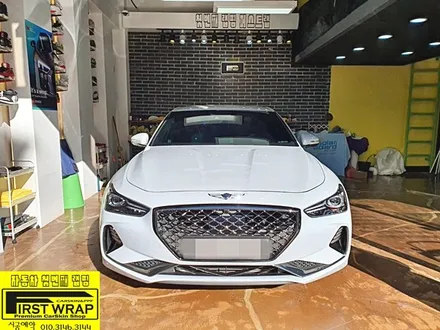 제네시스 G70 3M2080 블랙유광 루프스킨 포인트랩핑 목감랩핑 시흥랩핑 광명랩핑 안양랩핑 안산랩핑 송도랩핑 배곧랩핑 일산랩핑 퍼스트랩카스킨 / 안산 단원 초지동