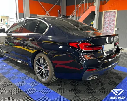 자동차 PPF, BMW 520i  전체 유광 필름 시공 / 안산, 시흥, 부천