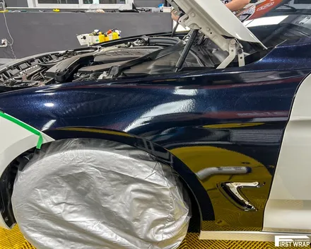 BMW 3GT 차랩핑, 무드 좋은 미드나잇블루 전체 시공 / 안산, 시흥, 부천