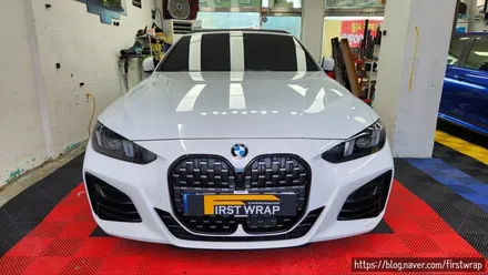 안산PPF 디테일 작업 BMW420i 컨버터블 신형 PPF전체 무광 / 안산 단원 초지동