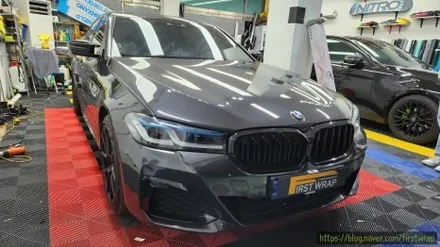 자동차 랩핑 장점과 사례 그리고 안산 퍼스트랩 BMW시공 / 안산 단원 초지동