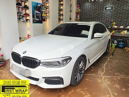 BMW G30 520d 3M2080 블랙유광루프스킨 포인트랩핑 시흥랩핑 목감랩핑 광명랩핑 안양랩핑 안산랩핑 송도랩핑 배곧랩핑 퍼스트랩카스킨 / 안산 단원 초지동