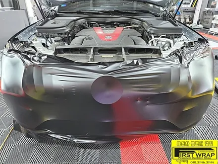 안산랩핑 벤츠 glc 43amg 쿠페 사틴블랙 전체랩핑 시공~ / 안산, 시흥, 부천