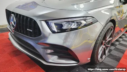 안산 랩핑 잘하는집 벤츠 A35 AMG 전체랩핑 시공 / 안산 단원 초지동