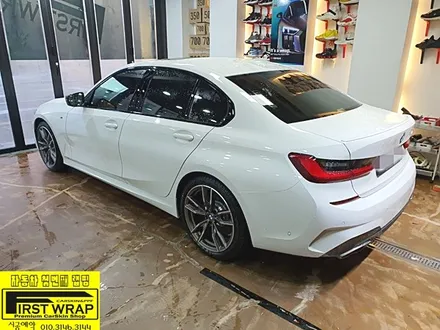 BMW M340i 사틴블랙 전체랩핑 3M2080 블랙유광 루프스킨 광명랩핑 시흥랩핑 목감랩핑 안양랩핑 일산랩핑 안산랩핑 송도랩핑 배곧랩핑 서울랩핑 퍼스트랩카스킨 / 안산 단원 초지동