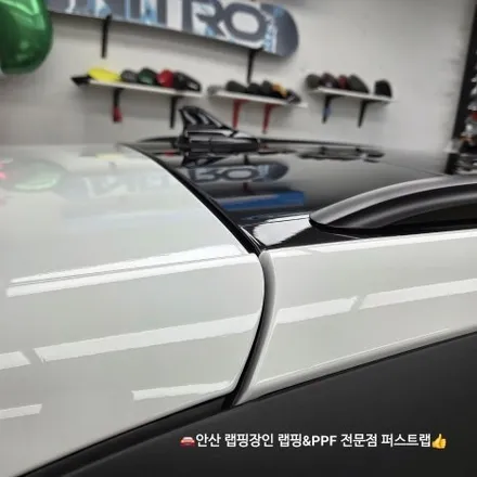 폭스바겐 ID.4 고광택 화이트 전체랩핑, 안산랩핑으로 완성하다 / 안산 단원 초지동
