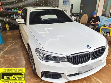 BMW G30 520d 3M2080 블랙유광루프스킨 포인트랩핑 시흥랩핑 목감랩핑 광명랩핑 안양랩핑 안산랩핑 송도랩핑 배곧랩핑 퍼스트랩카스킨 / 안산 단원 초지동