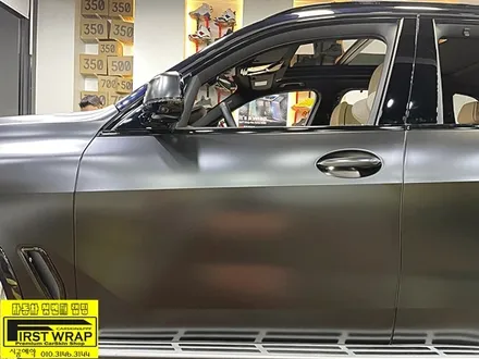 BMW X5 사틴블랙 전체랩핑 목감랩핑 광명랩핑 시흥랩핑 안산랩핑 안양랩핑 송도랩핑 배곧랩핑 서울랩핑 자동차랩핑 카스킨 퍼스트랩카스킨 / 안산, 시흥, 부천